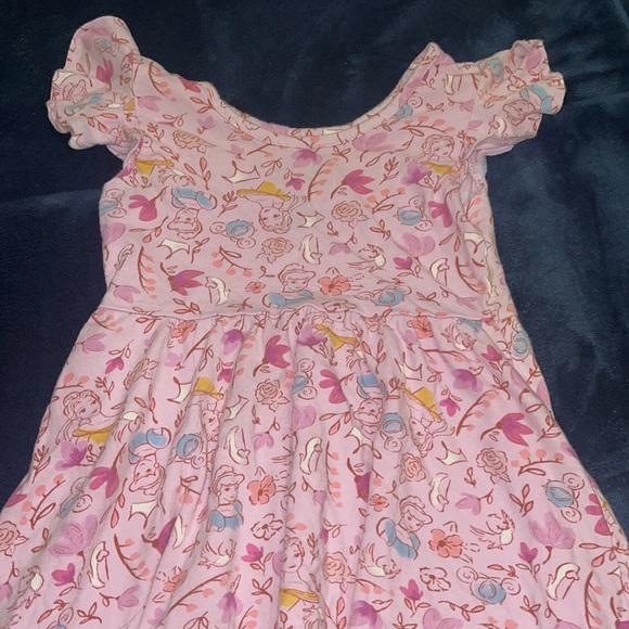 Jumping Beans Disney dress, size 5, pink with designs adorned! - Picture 3 of 4